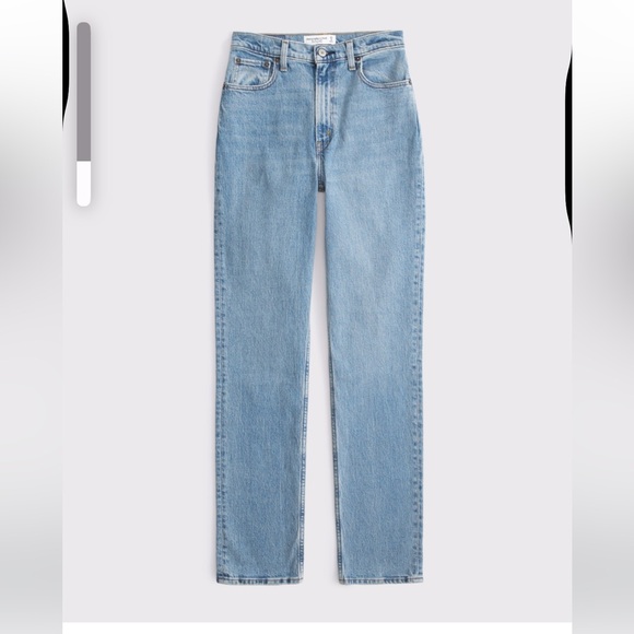 Curve Love Ultra High Rise 90s Straight Jeans 29/8 L - Picture 1 of 5